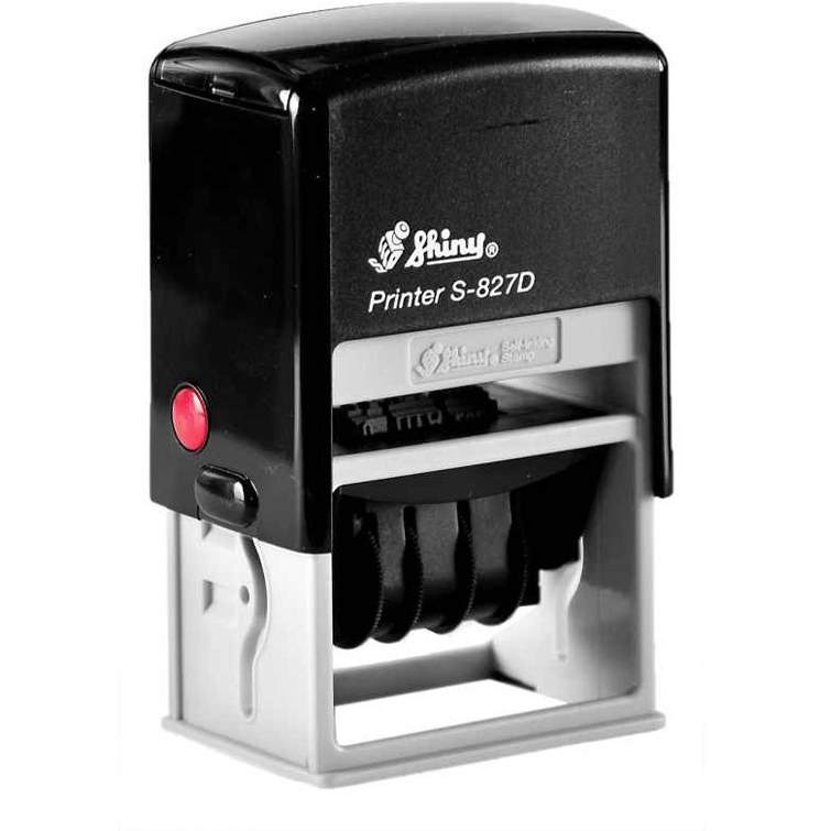 مهر تاریخ زن شاینی مدل S827D سایز ۳۰ × ۵۰ میلیمتر