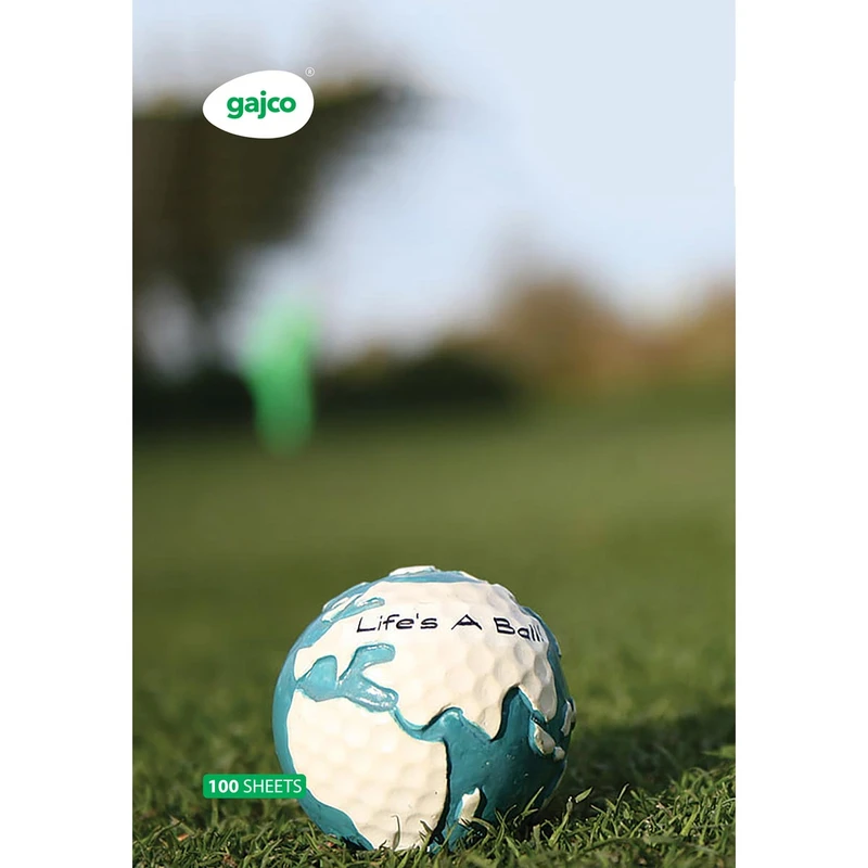 دفتر 100 برگ گاجکو طرح Life's A Ball